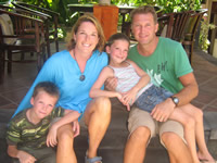 tamara & family in bali