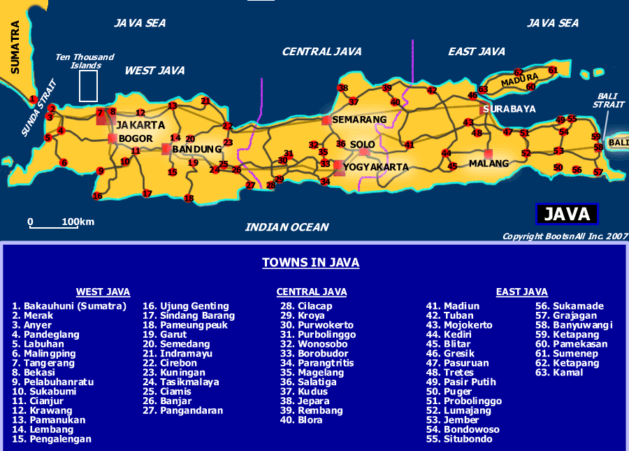 Map Of Java