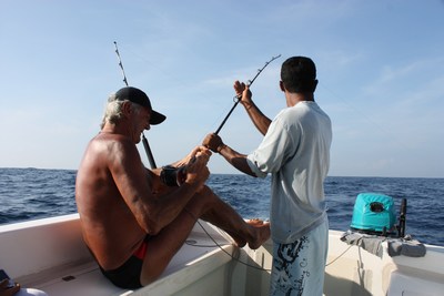 Deep  Fishing Pole on Deep Sea Fishing Pole