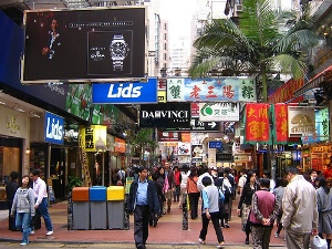 Shopping in Hong Kong