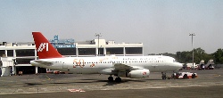 Airplane at Mumbai Airport