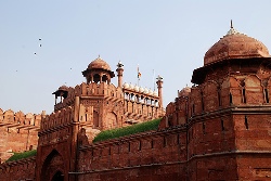red fort delhi