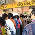 Buying train tickets in India