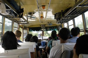 thailand bus travel
